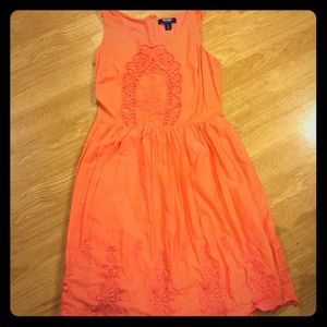 LAST CHANCE Cute Old Navy Salmon Pink Spring Dress